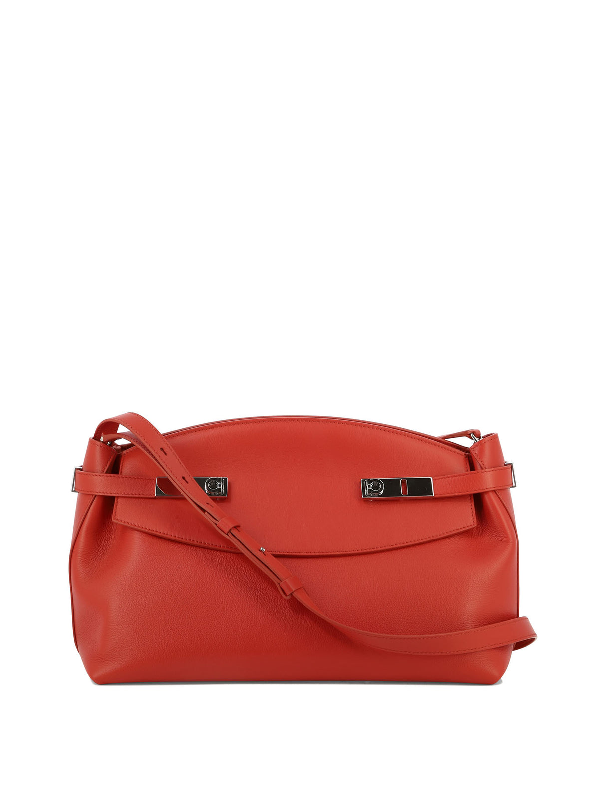 時尚女性不可或缺的火紅色精緻斜背手提包