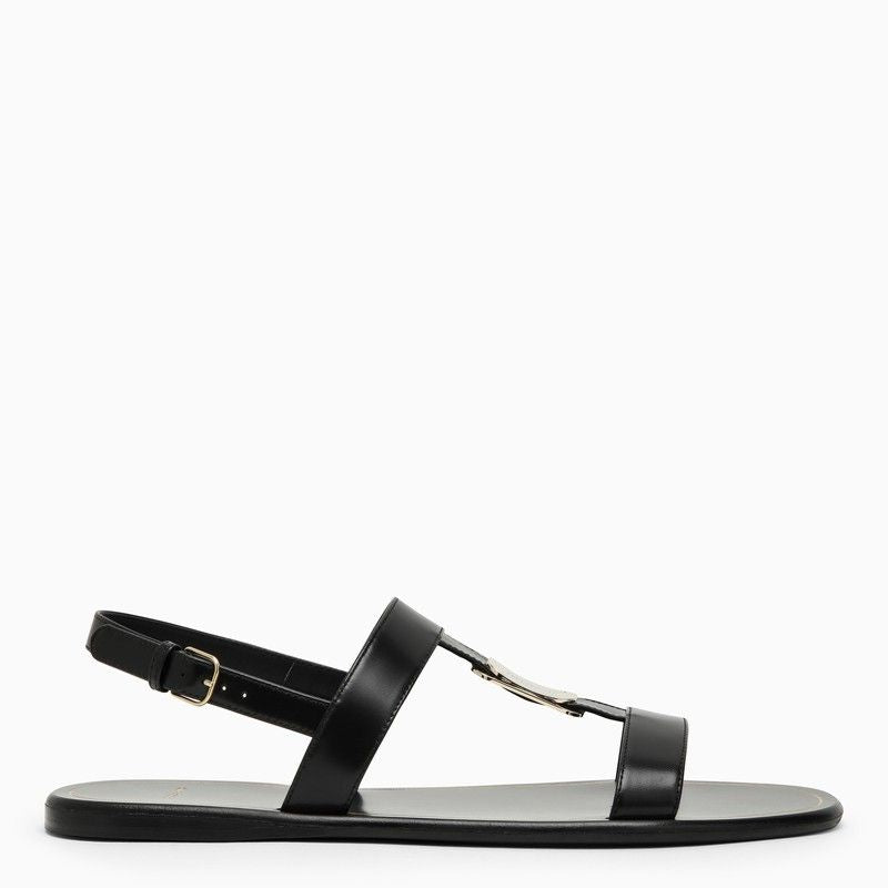 Women's Black Capri Sandals