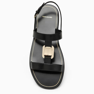 Women's Black Capri Sandals