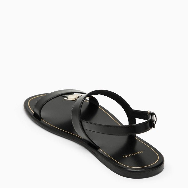 Women's Black Capri Sandals