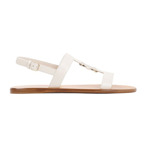 Giày Sandal Da Cừu Beige Cho Nữ