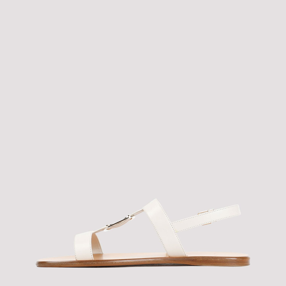 Nude & Neutral Lamb Leather Sandals for Women