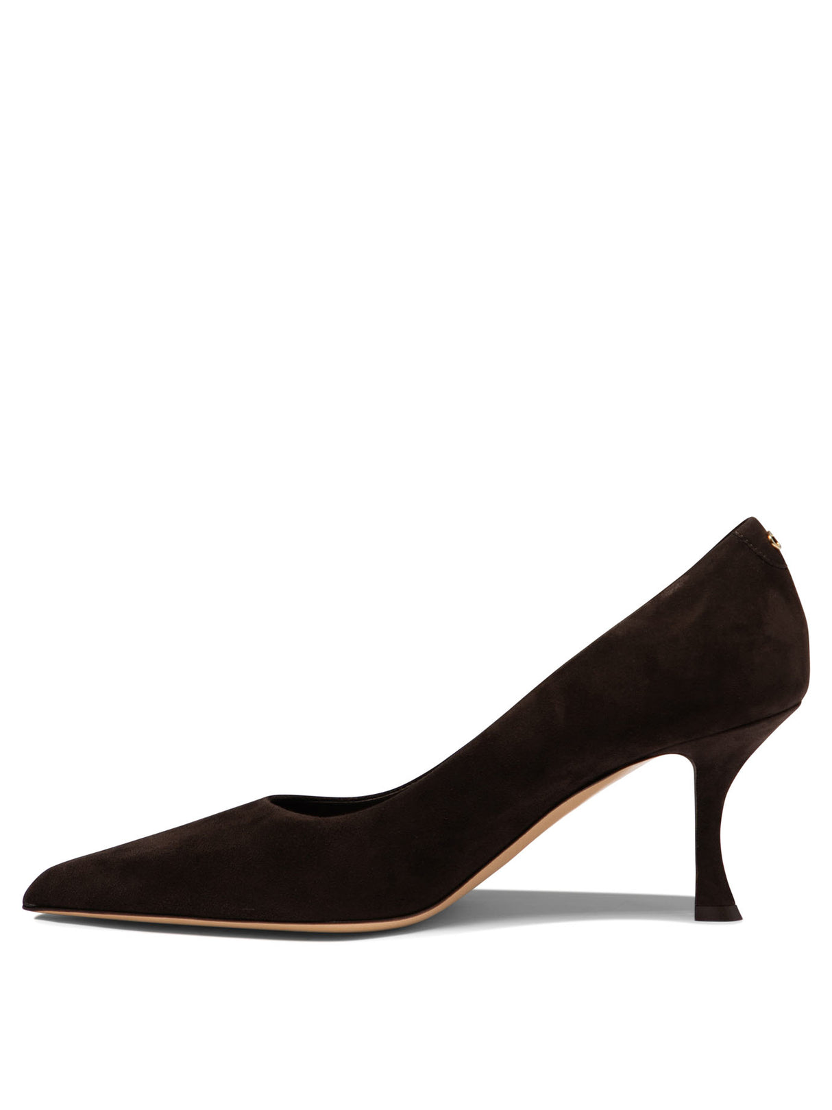 FERRAGAMO Elegant Brown Suede Pumps for Women - FW24 Collection