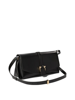 FERRAGAMO Classic Medium Crossbody Handbag with Flap