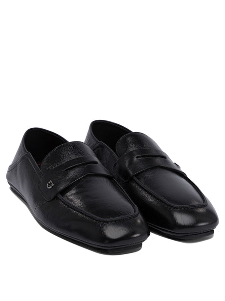 Ferragamo Premium Leather Loafers & Slippers for Men