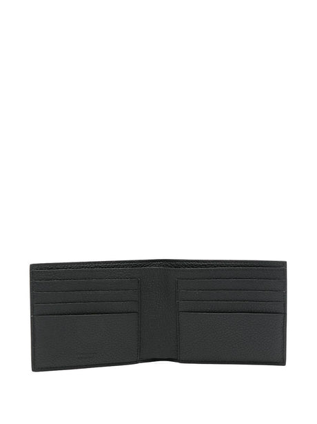 Ferragamo Monogram-Pattern Bi-Fold Wallet (11.5 x 10 x 1.5 cm)