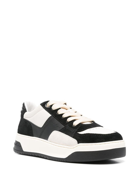 HOGAN Luxe Leather Lace-Up Sneakers for Women