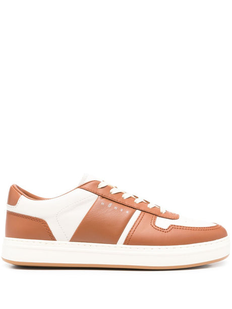 HOGAN Two-Tone Nappa Sneaker with 3.5 cm Sole for Women