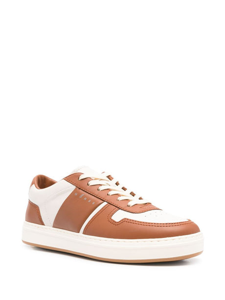 HOGAN Two-Tone Nappa Sneaker with 3.5 cm Sole for Women