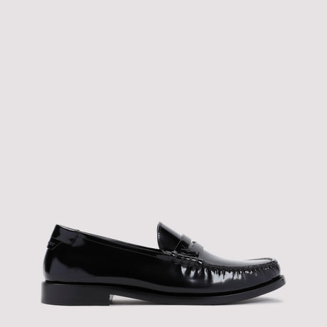 SAINT LAURENT Classic Leather Loafers for Men