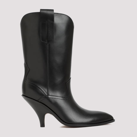 BALLY Lavyn 9.5cm Heel Leather Boots