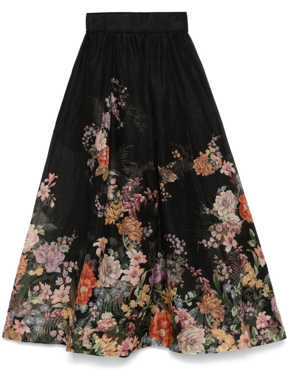 ZIMMERMANN Chic Pavilion Midi Skirt