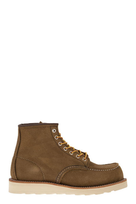 RED WING Classic Moc Toe 6" Suede Lace-Up Boot