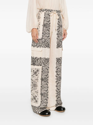 ZIMMERMANN Chic Linen Pants for Women - Perfect for FW24