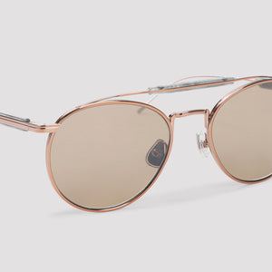 BRUNELLO CUCINELLI Sleek Metal Sunglasses for Men