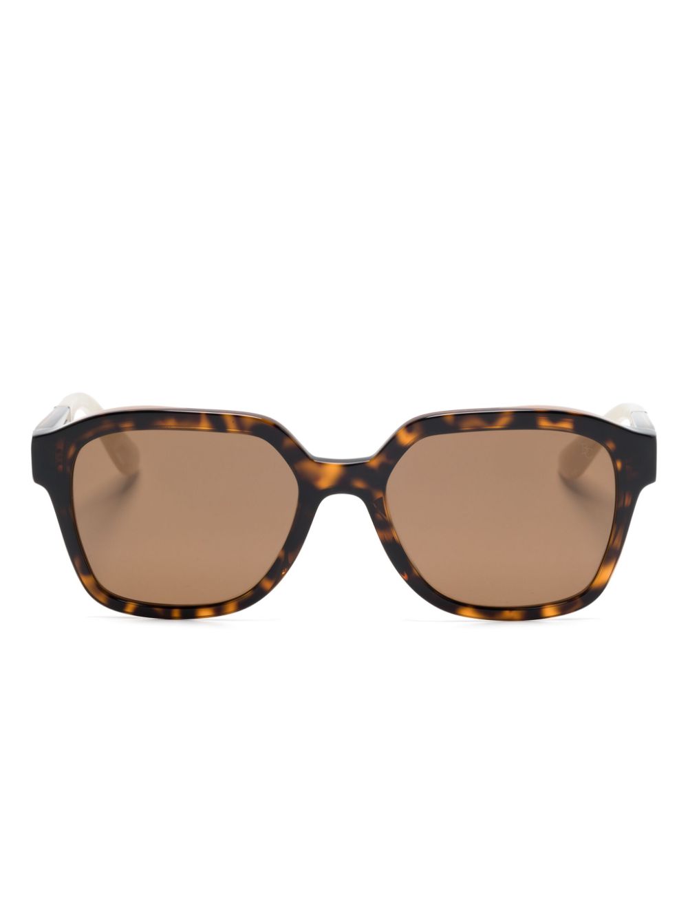 BRUNELLO CUCINELLI Sartorial Sunset Tortoiseshell Square Sunglasses