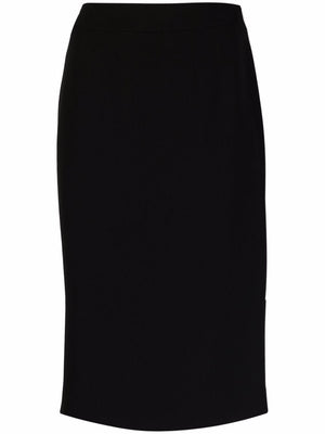 EMPORIO ARMANI Chic Black Skirt for Women - FW24