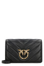 PINKO Chevron Quilted Handbag with Iconic Buckle