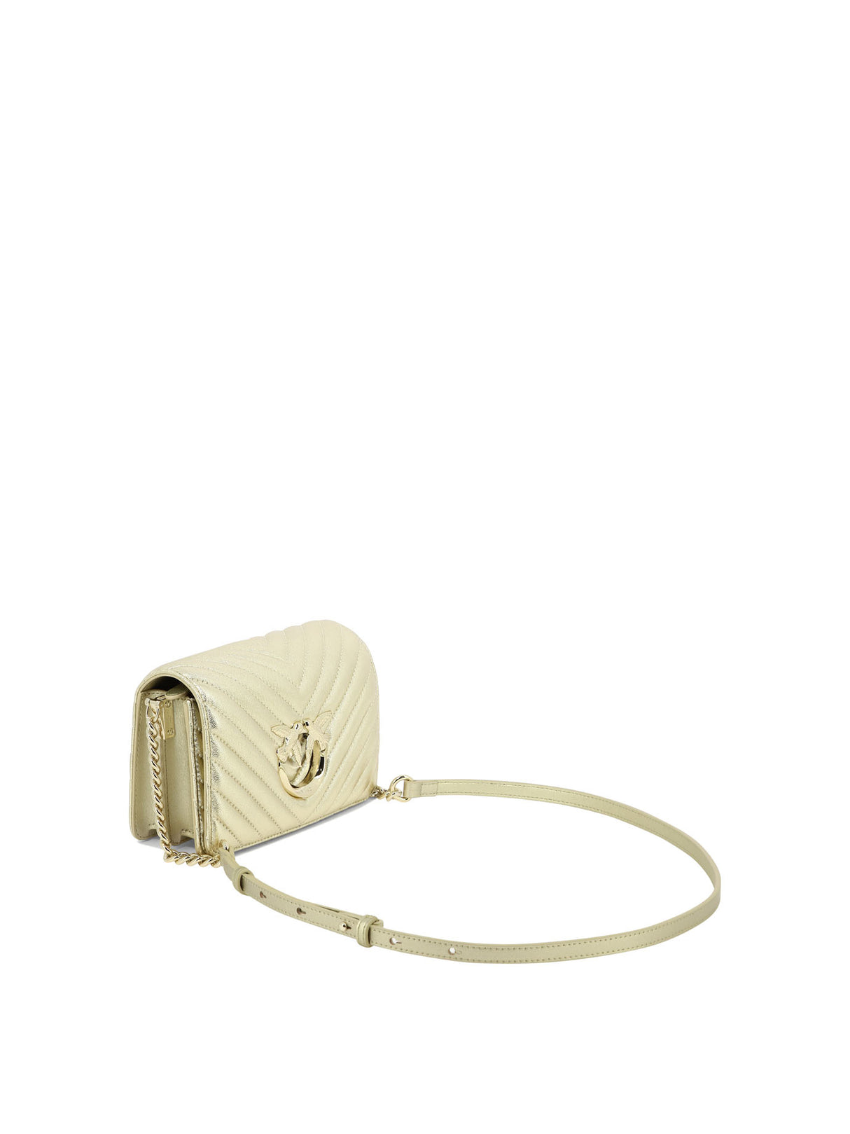 PINKO Stunning 24SS Women's Gold Shoulder Bag