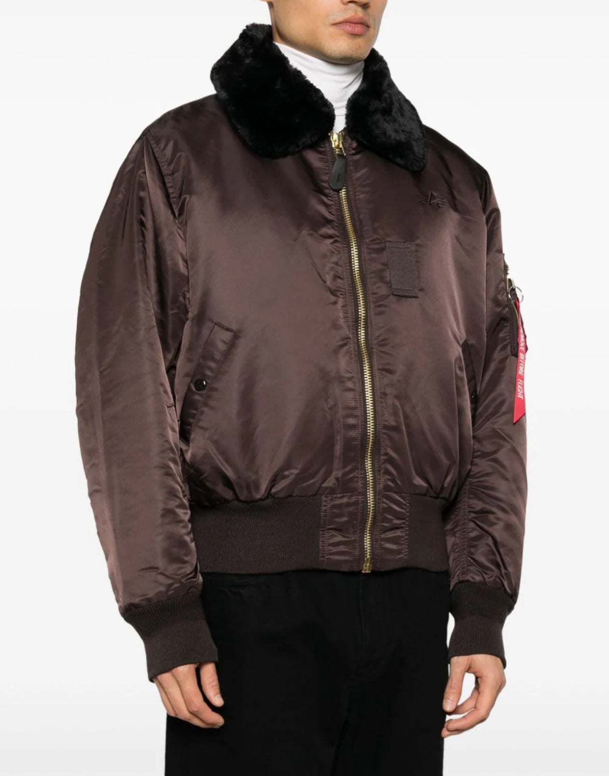 ALPHA INDUSTRIES Men's B-15 Aviator Bomber Jacket - FW24 Collection