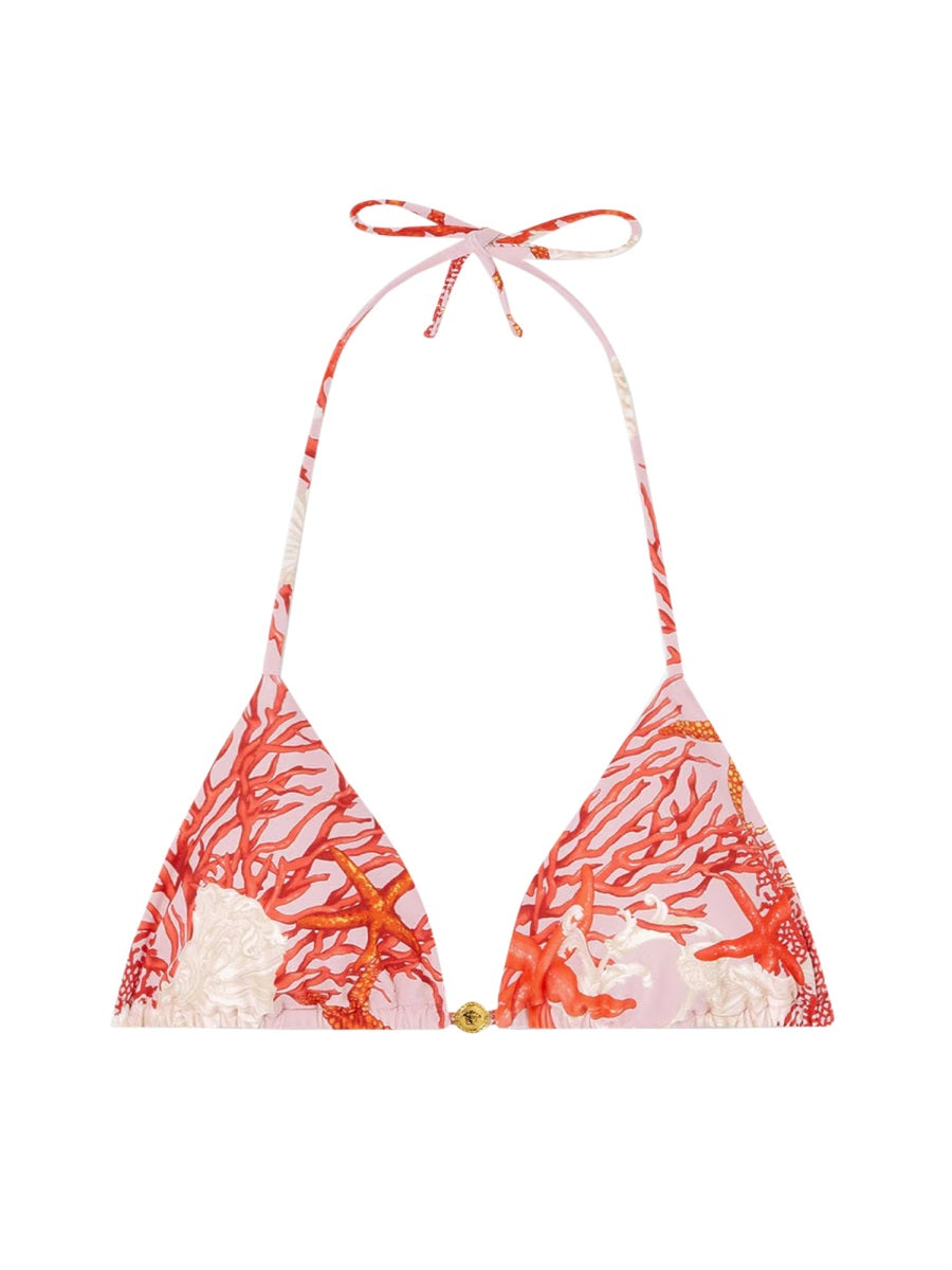 VERSACE Baroque Print Women's Bikini Top - Size 1