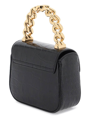 Croco-Embossed Medusa Mini Handbag for Women
