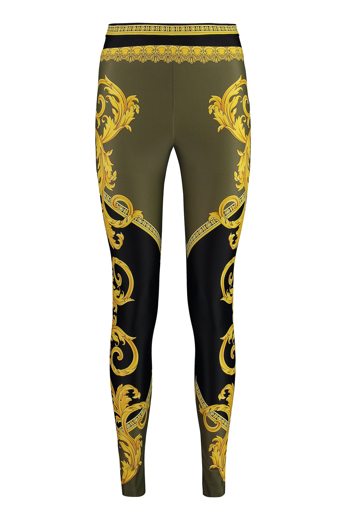 VERSACE Divine Patterns Printed Leggings