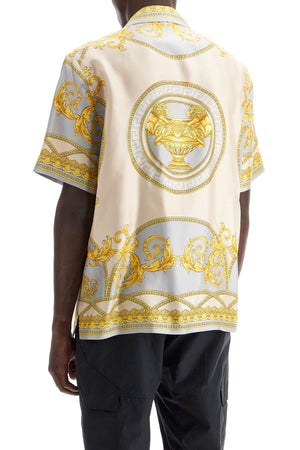 VERSACE Divine Allure Silk Bowling Shirt