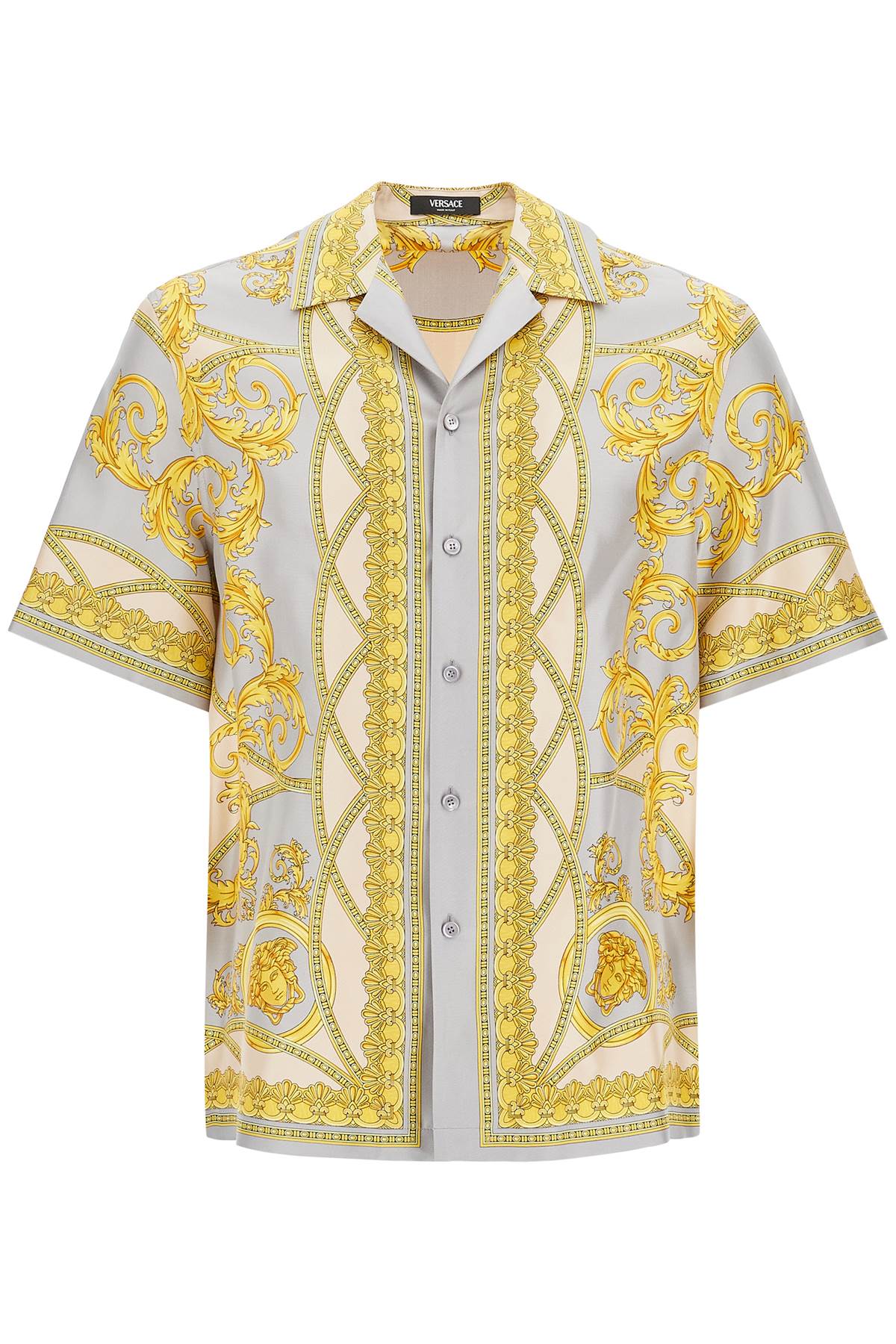 VERSACE Divine Allure Silk Bowling Shirt