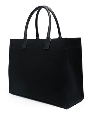 กระเป๋าผ้าแคนวาสทรง Tote สีทอง