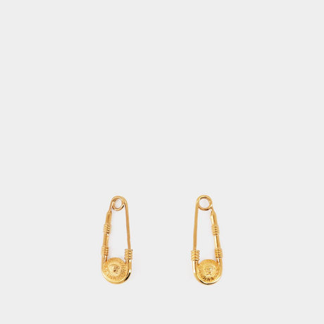 VERSACE Medusa-Inspired Gold Earrings