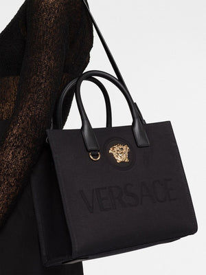 VERSACE 24SS Black Shoulder Bag for Women