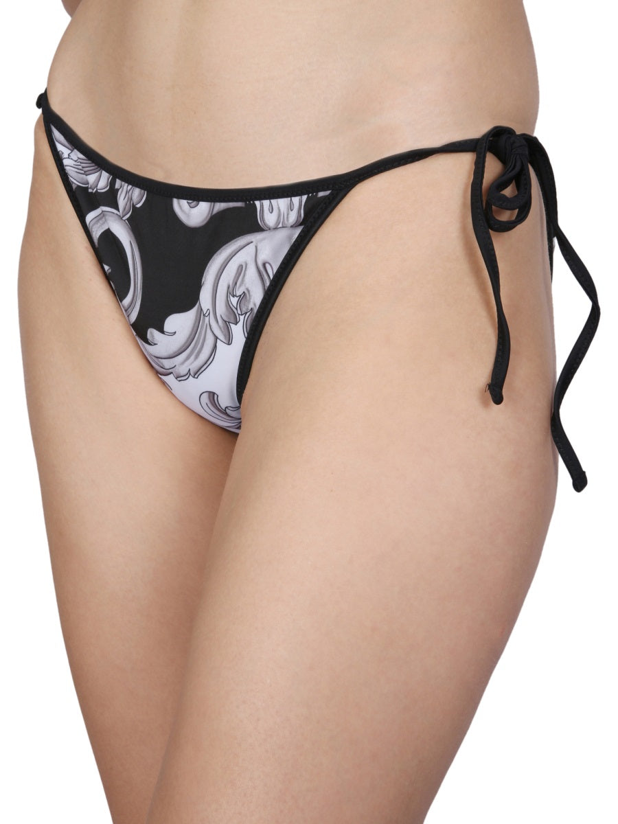 VERSACE Double Face Print Bikini Bottom