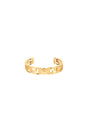 VERSACE Greek-inspired Gold Bracelet with Medusa Center