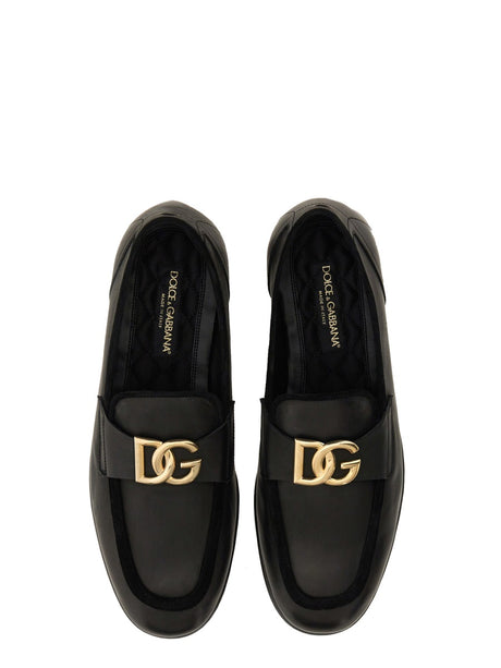 DOLCE & GABBANA Signature Loafer with Logo for Men