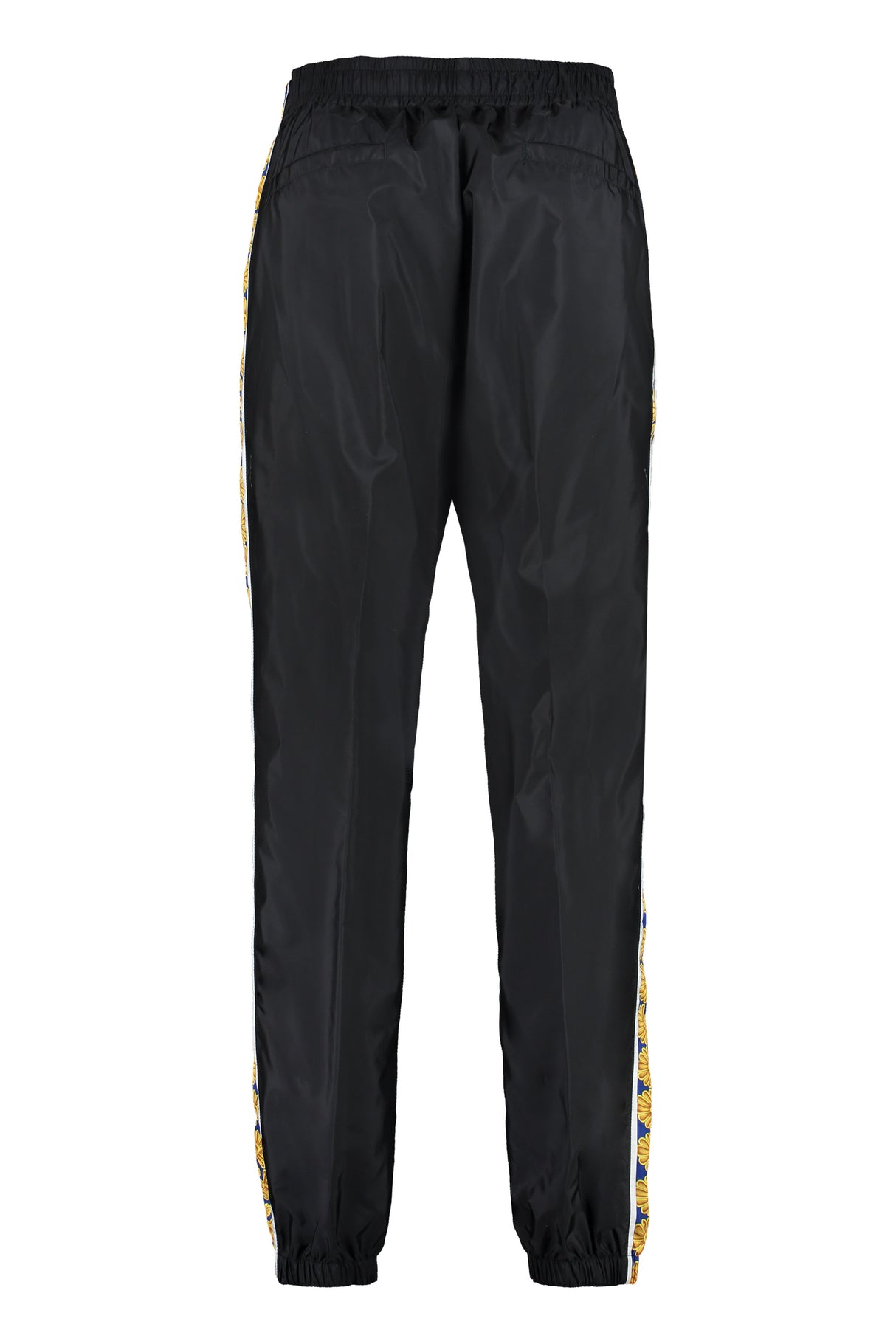 VERSACE Men's Contrasting Side Stripe Track Pants for SS23