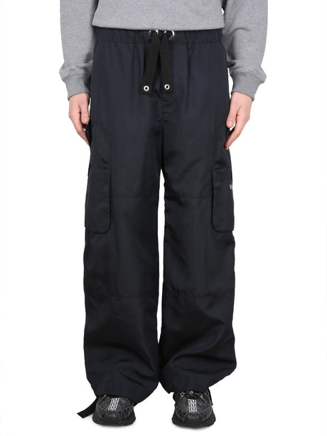 VERSACE Men's Cargo Pants with Elastic Waistband - SS23