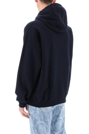 VERSACE The Blue Medusa Hoodie for Men