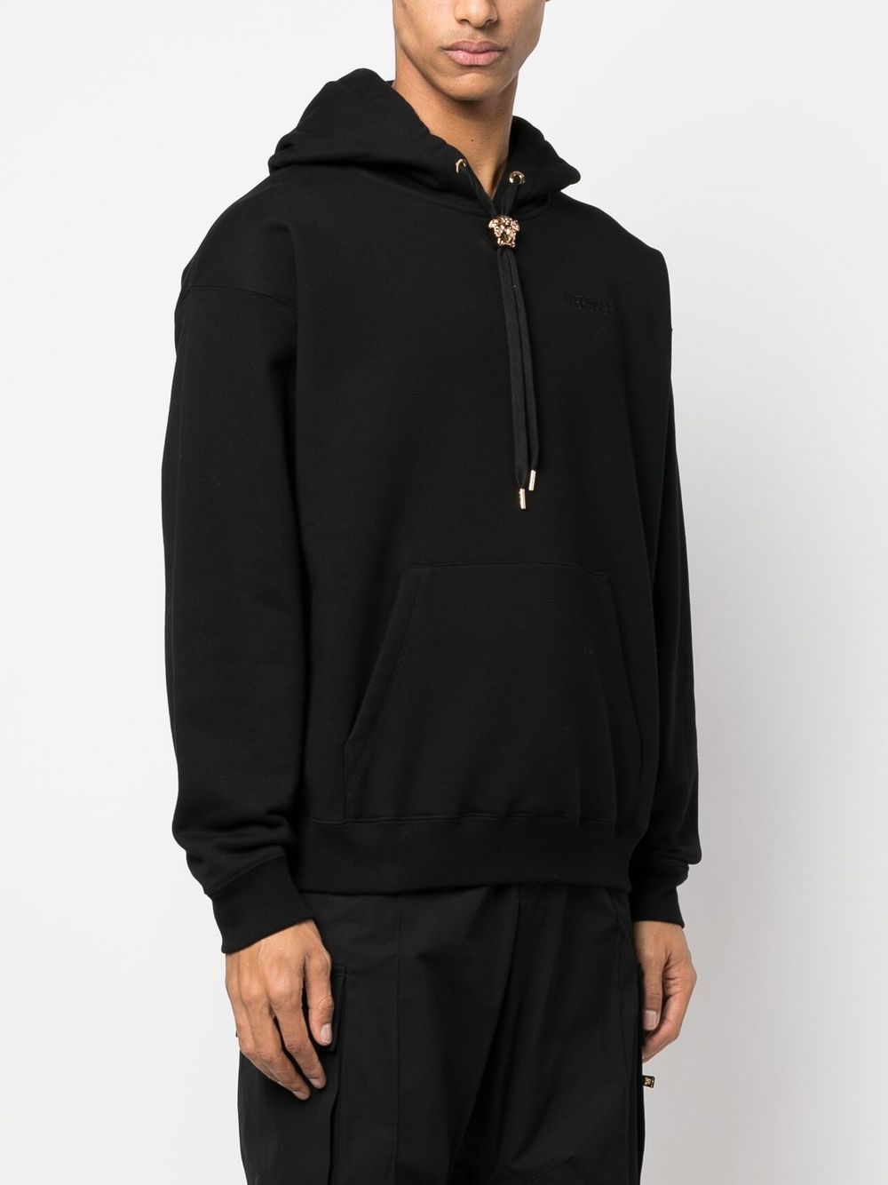 VERSACE Medusa Drawstring Hoodie for Men