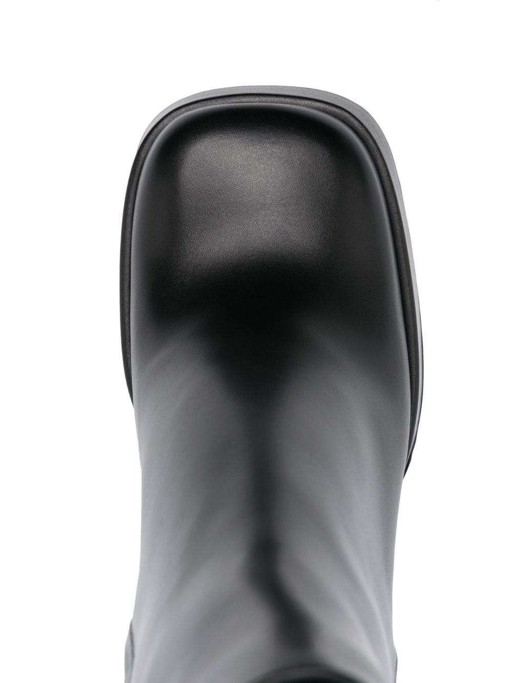 VERSACE Sleek Black Leather Boots - FW23 Collection