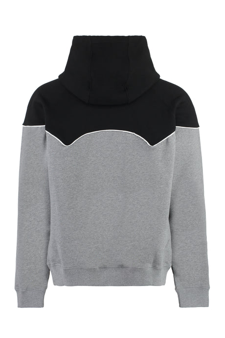 VERSACE Men's Grey Cotton Hoodie - FW23