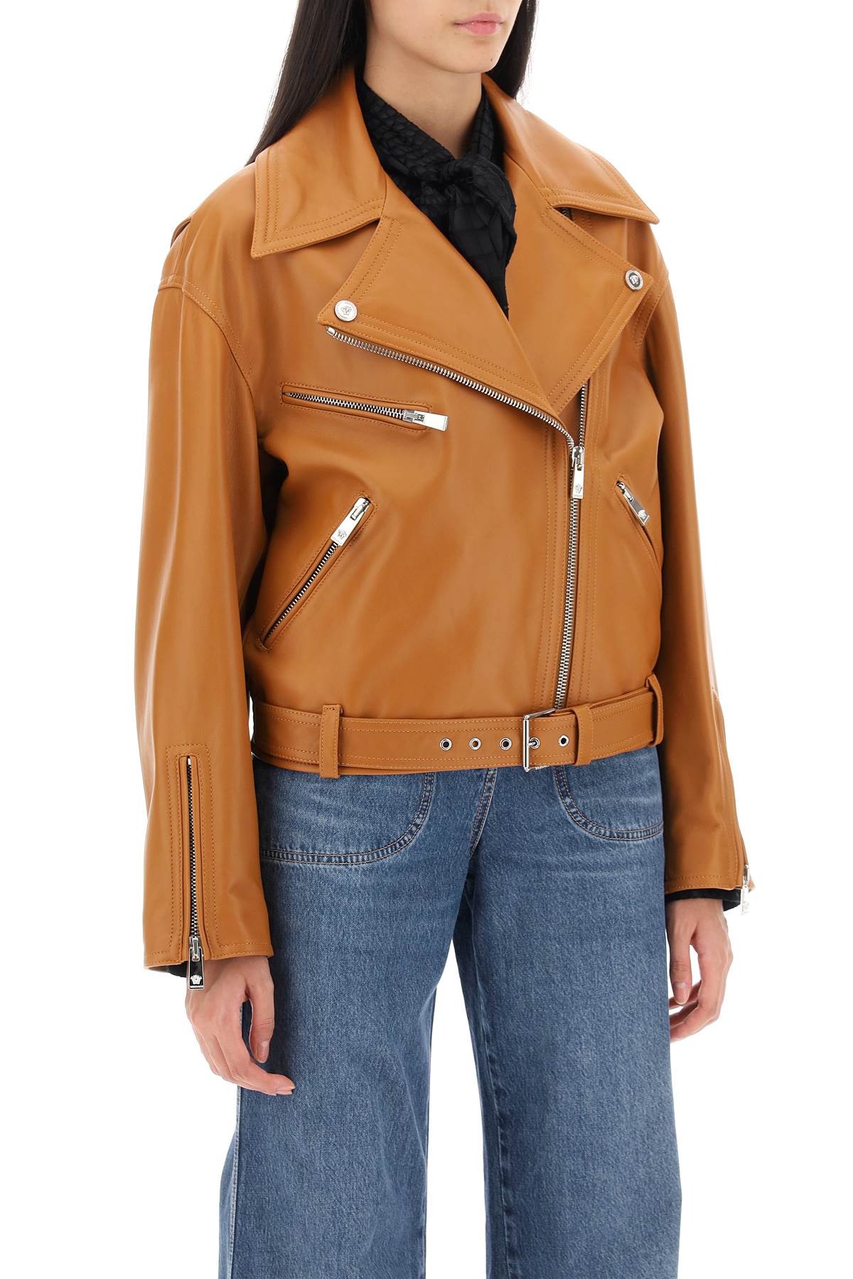 Statement Leather Biker Jacket for Women