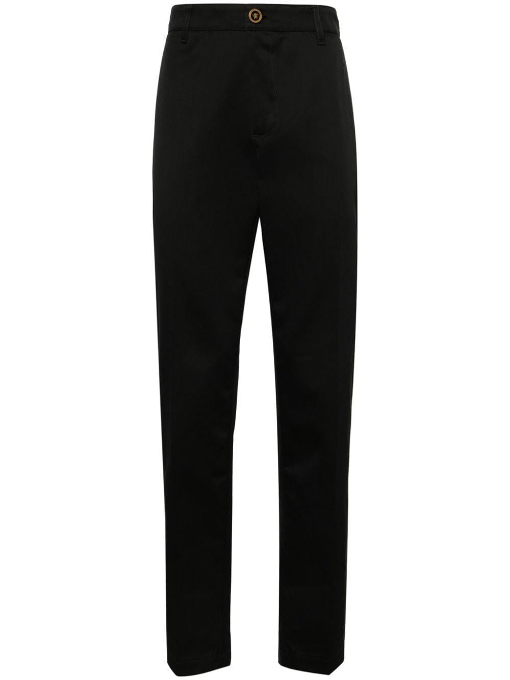 VERSACE Soft Fabric Gabardine Pants for Men - SS24 Collection