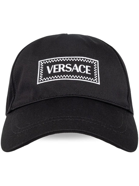 VERSACE Elite Black Baseball Cap