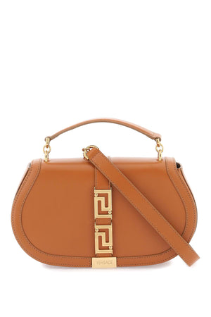 VERSACE Goddess of the Fashion World Shoulder Handbag in Smooth Leather