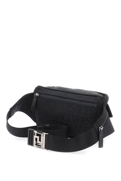 Sleek and Sophisticated Black Belt Bag for Men