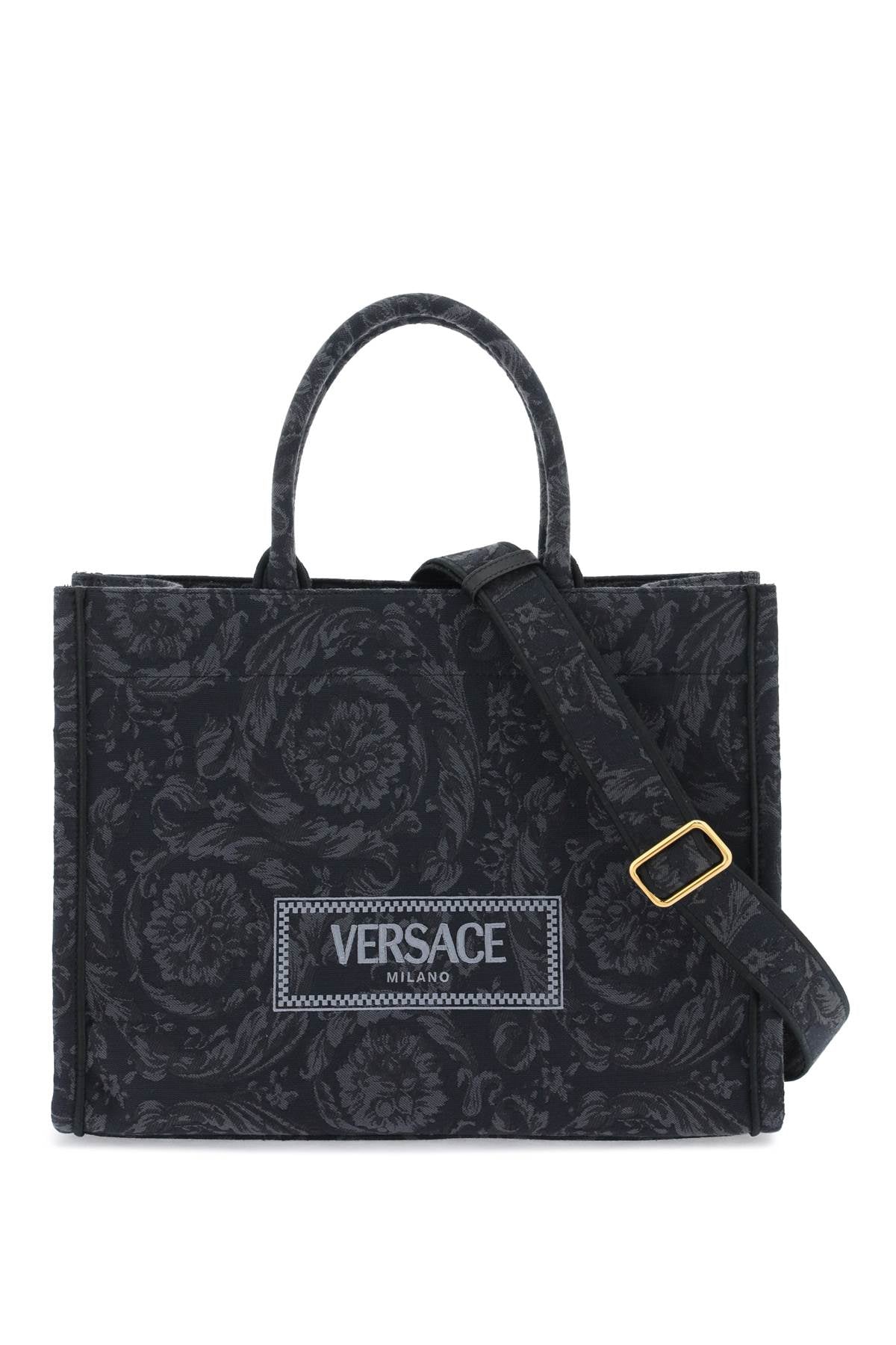 VERSACE Mini Baroque Tote Handbag