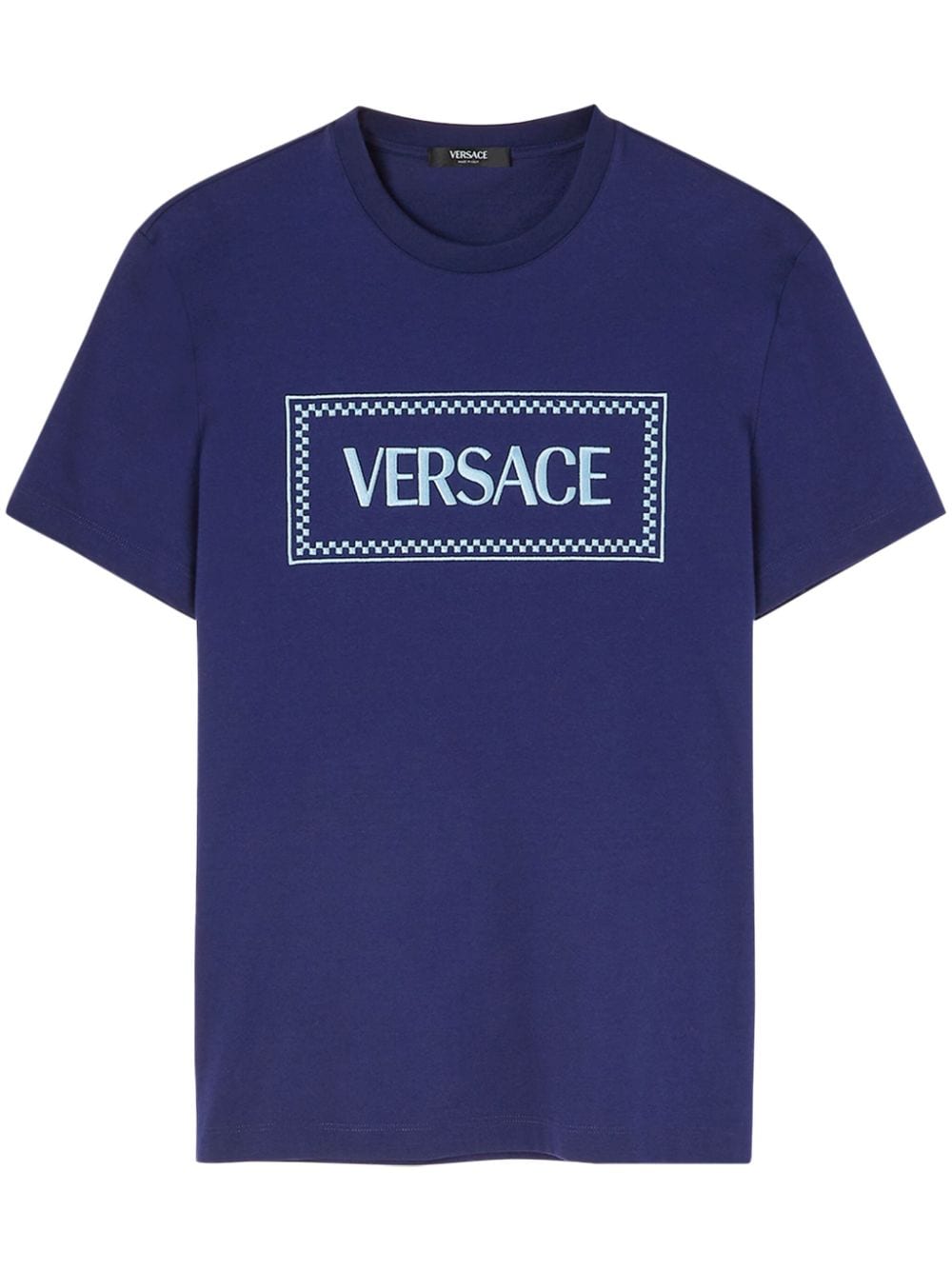 VERSACE Compact Label Logo T-Shirt for Men