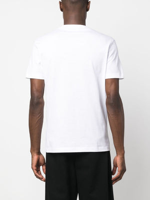 VERSACE Compact Label Logo T-Shirt for Men