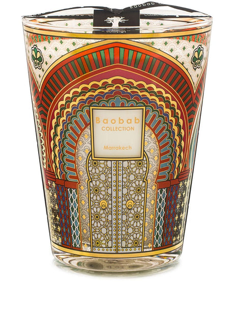 BAOBAB COLLECTION Marrakech Max 24 Candle - Elegant Glass Design